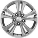 Khomen Wheels Double-Spoke 606 (ZV 16_Corolla) G-Silver 6.5x16 5/114.3 ET45 d60.1