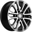 Khomen Wheels KHW1805 (Lexus GX) Black 7.5x18 6/139.7 ET20 d106.1