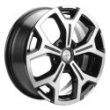Khomen Wheels KHW1805 (Lexus GX) Black 7.5x18 6/139.7 ET20 d106.1